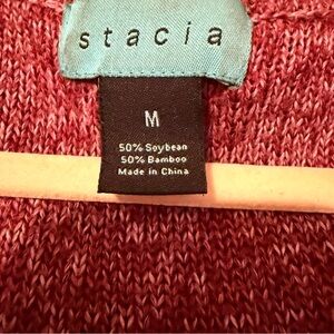 Women's Burgundy Cardigan Sweater